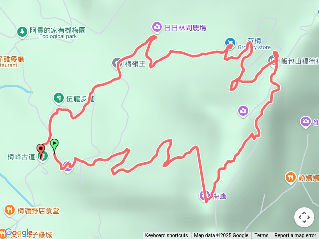梅峰古道伍龍步道
