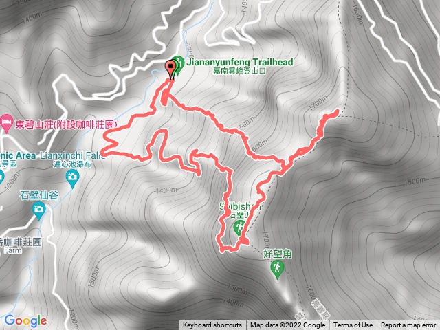 小百岳集起來嘉南雲峰、石壁山登山步道202206011414
