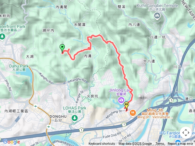 明舉山内溝山翠湖金龍湖湖東街口