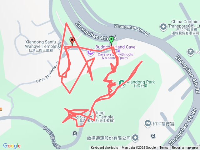 20251101基隆仙洞嚴佛手洞