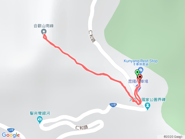 20200625南投合歡山南峰