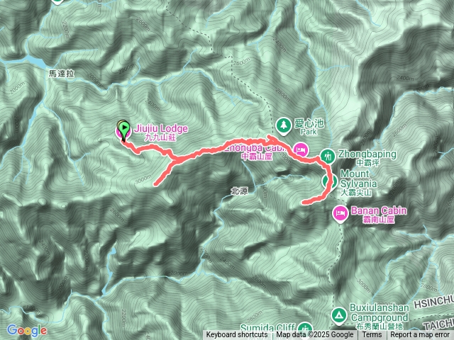 大霸尖山2025.09.08