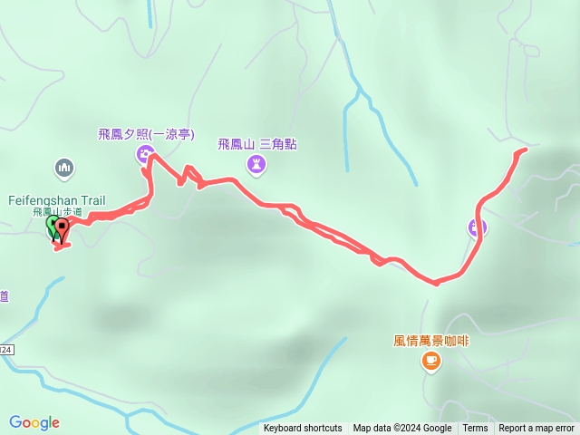 小百岳集起來飛鳳山、觀日坪古道預覽圖