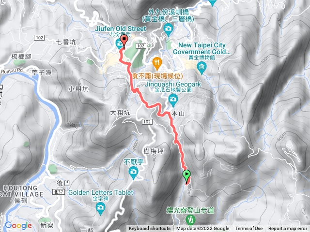 貂山、百二崁、樹梅古道越嶺