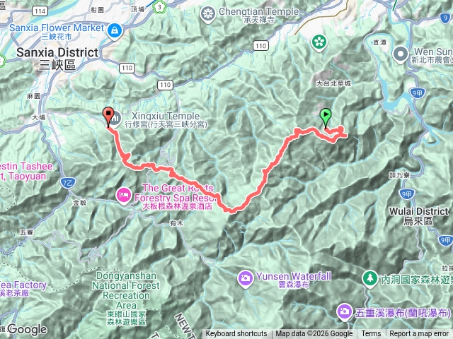動物大縱走（鹿鵠崙到白雞山）預覽圖