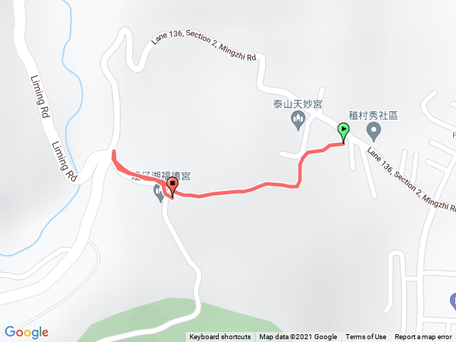 瓊仔湖-三腳斷層-山頂公園-清風步道