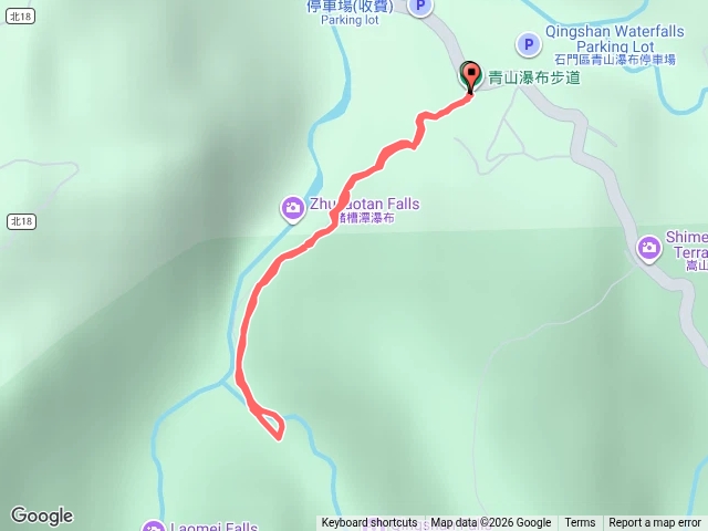 青山瀑布預覽圖