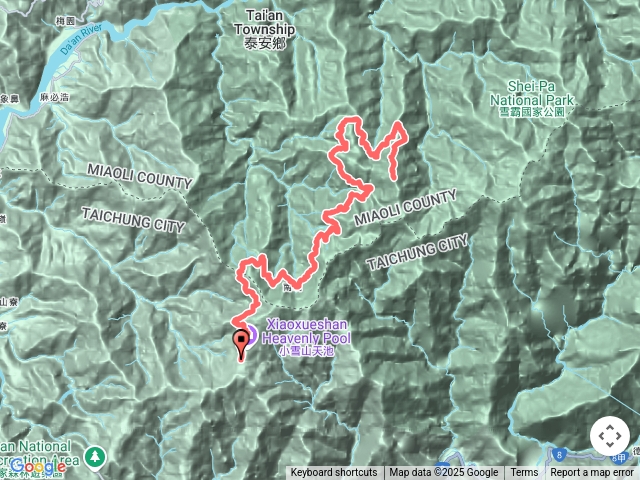 中雪山230林道當日往返
