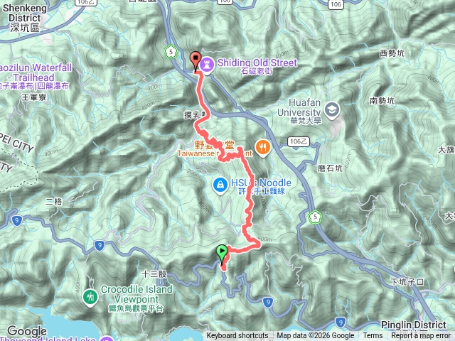 大格門山，旗子腳山，横坪山