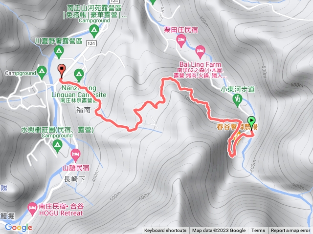 2023.11.26行程：南庄小東河步道、福南步道預覽圖