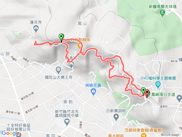 鳳崎落日步道