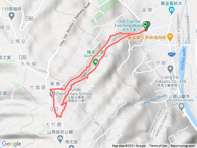 挑水古道碧山古道環狀