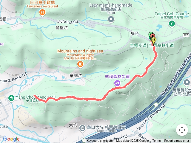 羊稠森林步道龍的