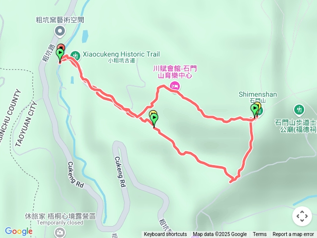 小粗坑上北門山