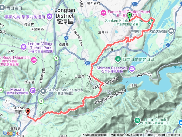 琳-樟之細路【第一大段：龍潭三坑到關西高中）預覽圖