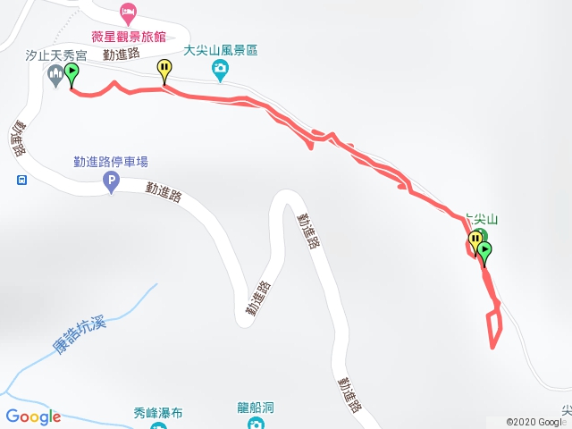 大尖山(原路往返)