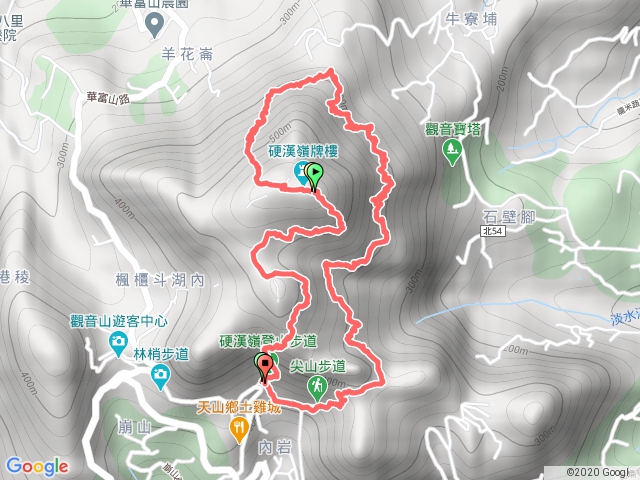 Day41尖山步道接北橫古道全段上硬漢嶺健走