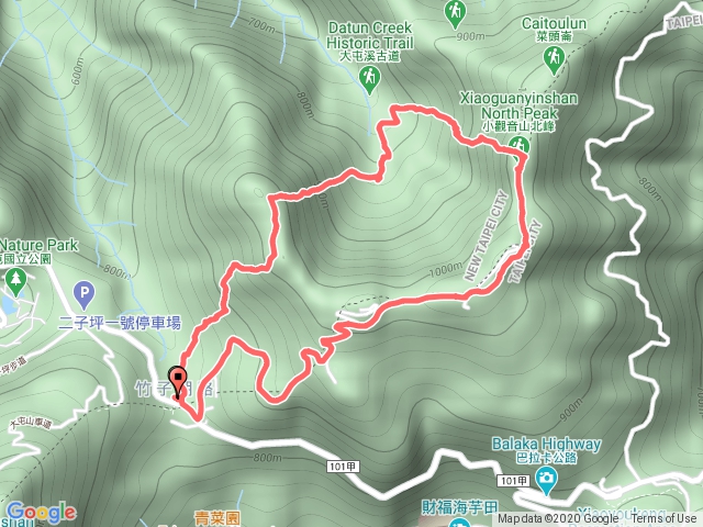 小觀音山山O型縱走