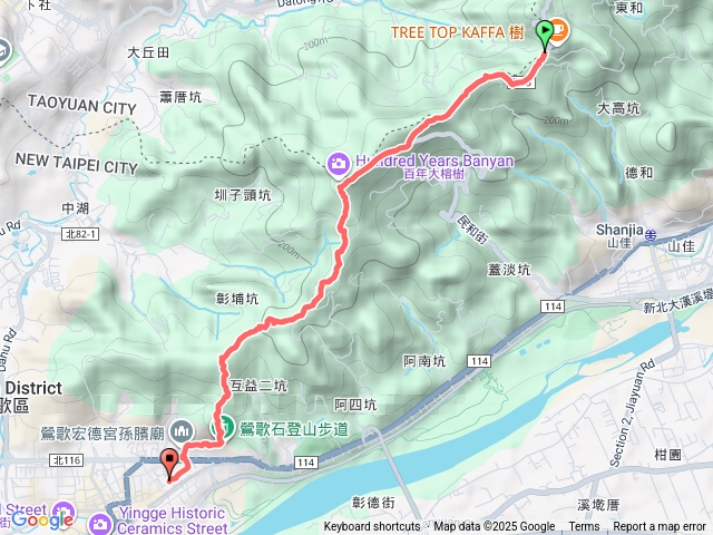 2025微笑山線大縱走尋寶集章任務微笑山線：【大棟山系】百年大榕樹段202508191703