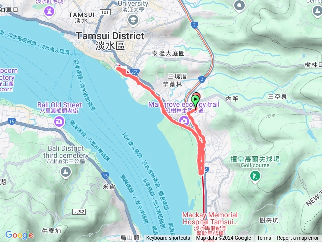 20241231紅樹林往淡水碼頭