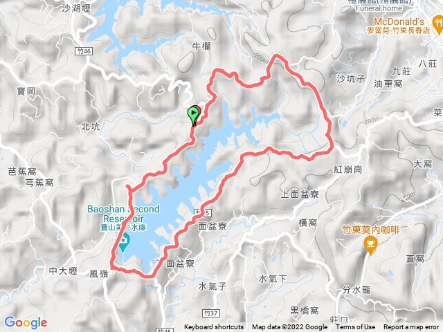 慢行 - 2022 步道 #7 - 寶二水庫環湖步道
