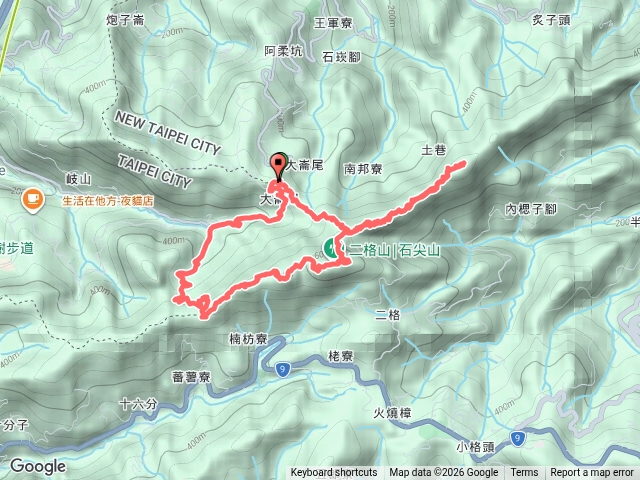 2026微笑山線大縱走尋寶集章任務微笑山線：【二格山系】筆架連峰段202610110935預覽圖