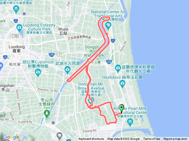 林和源圳-冬山河自行車道