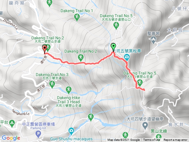 大坑2號轉5號到頭嵙山（原返）