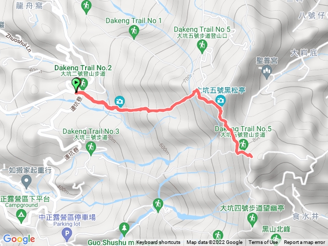 大坑2號步道上頭嵙山來回