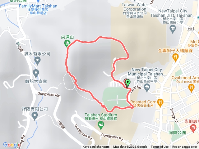 尖凍山辭修路36巷上