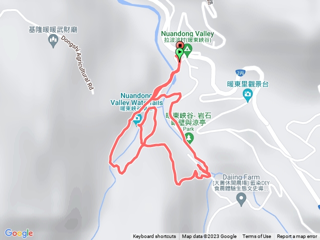 暖東峽谷步道環狀（大環+小環）