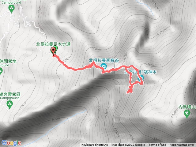 北得拉曼步道