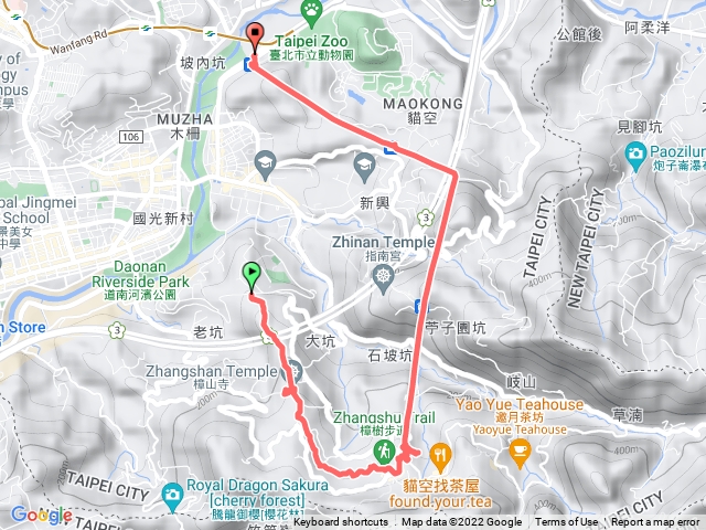 飛龍步道至樟湖步道