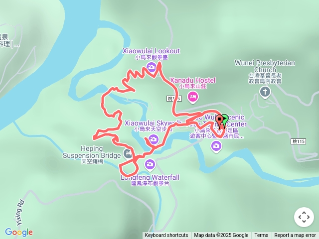 小烏來天空步道健行