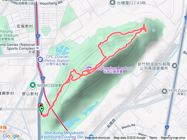 半屏山北峰碉堡