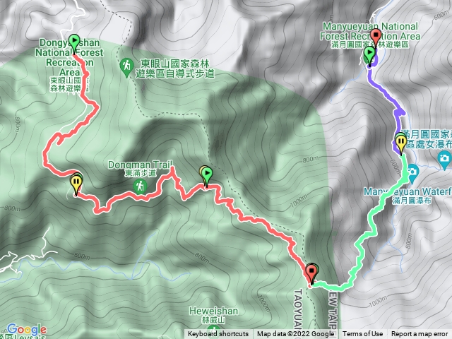 20201017東滿步道縱走