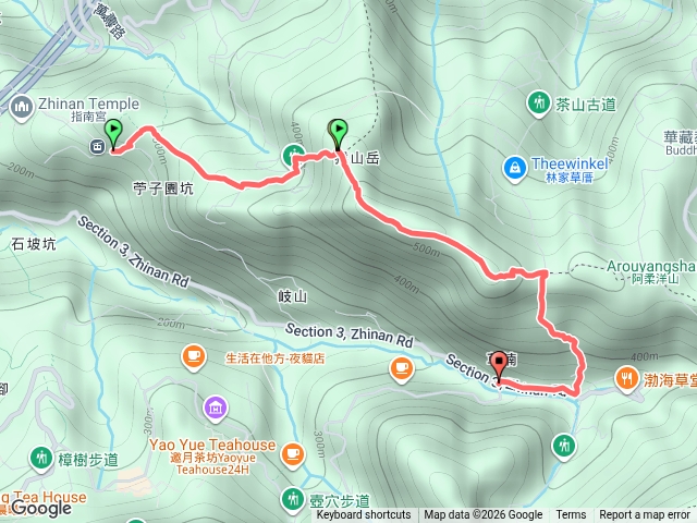 猴山岳前峰主峰捷運上草湳公車下