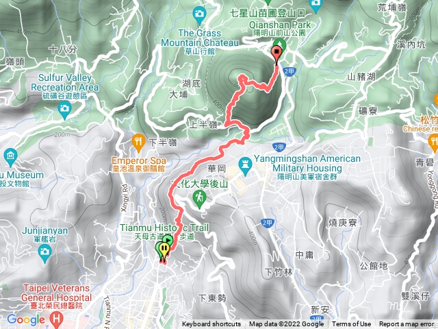 天母古道纱帽山