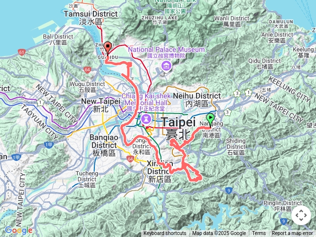 2025臺北大縱走(任務一)第六段至第八段全紀錄 2025.03.01