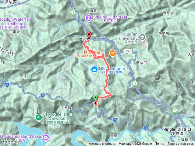 20260723石碇-大格門站-大格門山-樟空子古道-旗子腳山-清水巖祖師廟-橫坪道路-橫平路口站