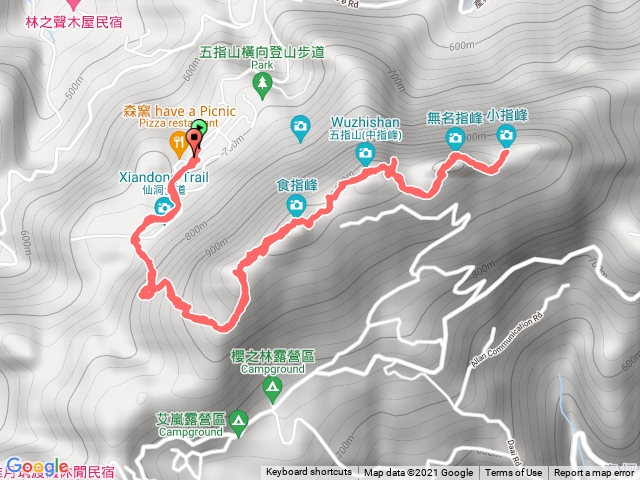 2021-11-03＿新竹五峰＿五指山登山步道