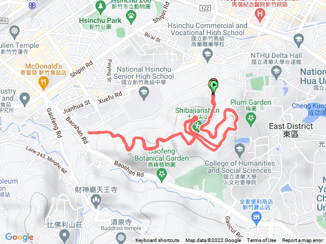 十八尖山跑步