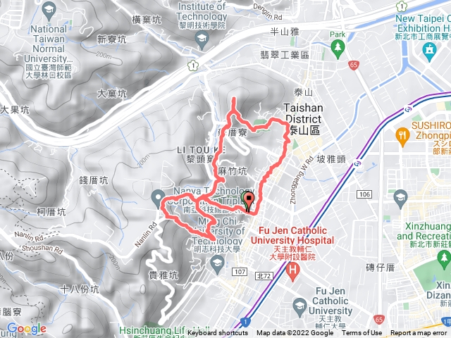 義學坑、崎頭古道、瓊仔湖、尖凍山