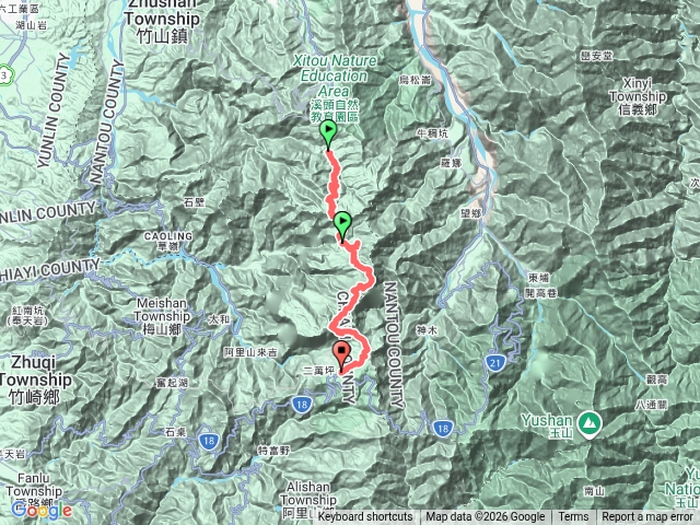溪阿縱走預覽圖