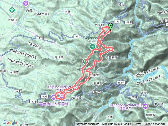 慢慢走雲嘉七連峰