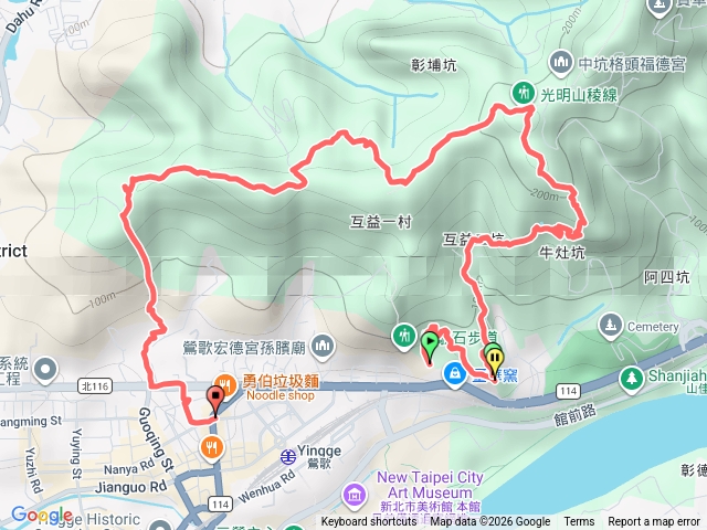 光明山稜線步道預覽圖