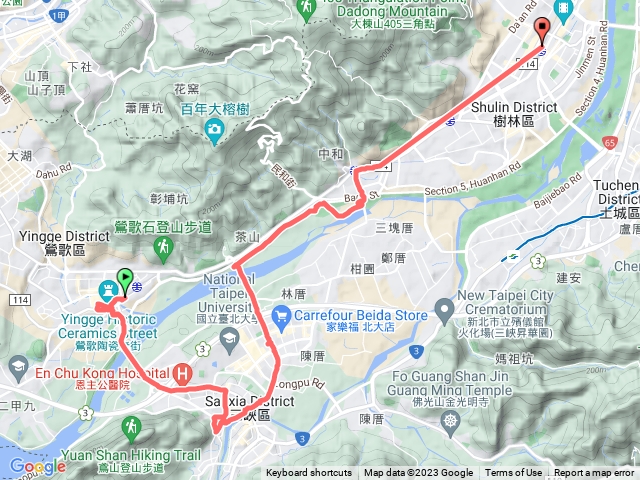 分段徒步環島D1 鶯歌_樹林     