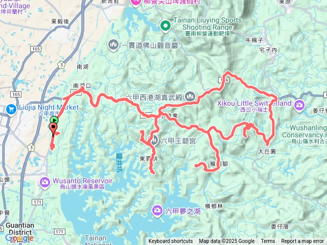 114-12-14 六甲北勢坑山+九重橋山+番仔坑山+東膏蚋山+六甲山