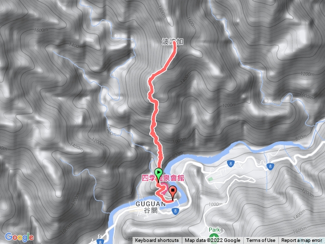 2022/08/20谷關七雄之 波津加