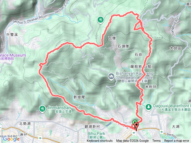 內湖愛心縱走預覽圖